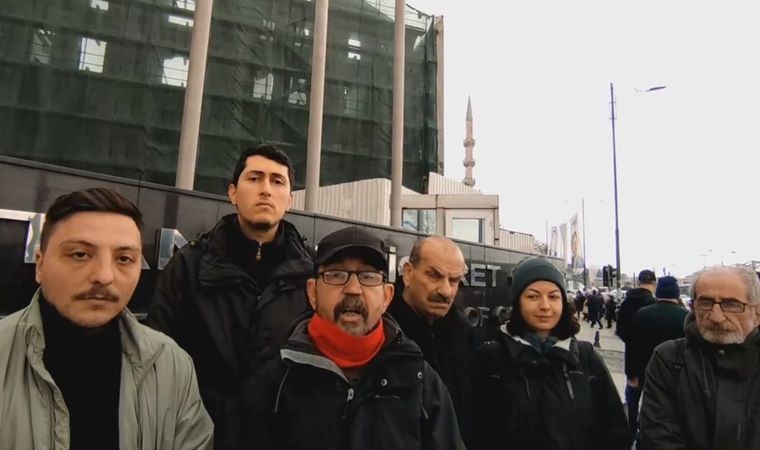 TKH İstanbul adaylarından İTO önünde protesto: Katılık dediğiniz sizin sömürü düzeninizdir