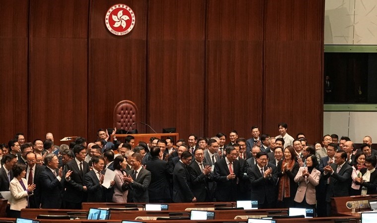 Hong Kong’ta ‘vatana ihanet yasası’ kabul edildi