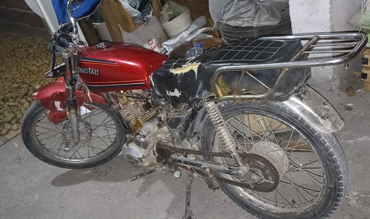 Konya’da çalınan motosiklet 2,5 yıl sonra bulundu
