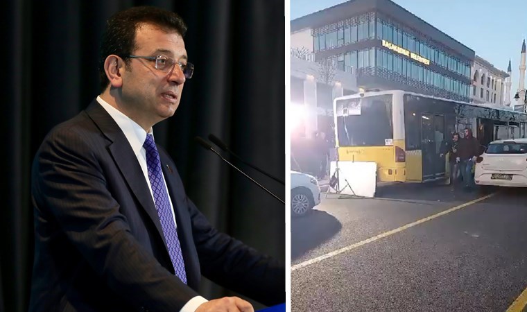 İmamoğlu’ndan, Başakşehir’deki ‘bozuk otobüs’ kumpasına ilk tepki: ‘Aklı kıt arkadaşlar…’