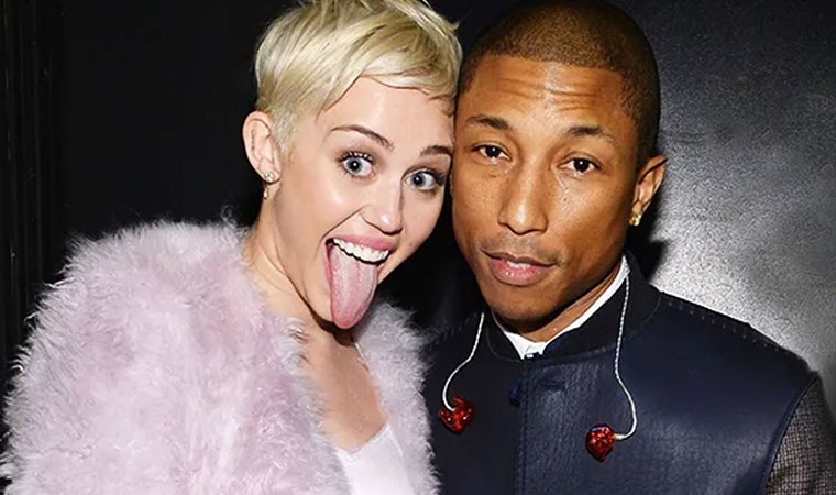Miley Cyrus ve Pharrell Williams’dan sürpriz işbirliği