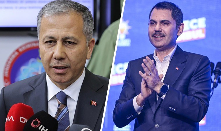 Parti devletinin son örneği!..Ali Yerlikaya, Murat Kurum için oy istedi