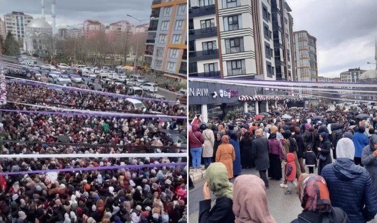 Batman’da çeyiz evi açılışına ‘indirim’ izdihamı engeli