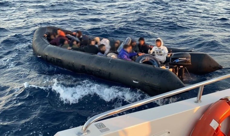 Muğla açıklarında 87 kaçak göçmen kurtarıldı