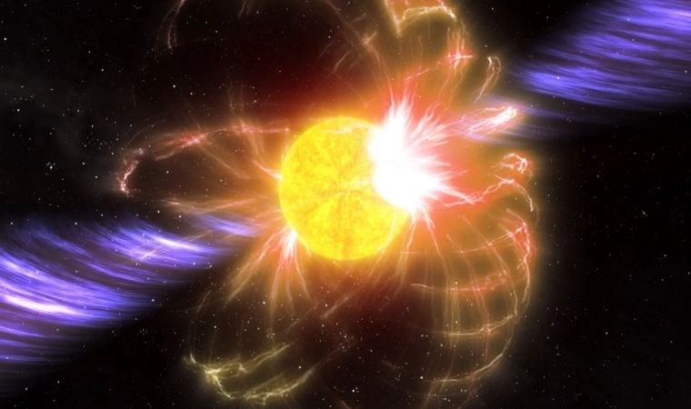 Nötron yıldızı beklenmedik şekilde hayata döndü