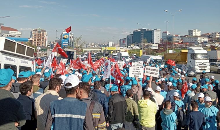 İstanbul'da AYEDAŞ işçileri iş bıraktı
