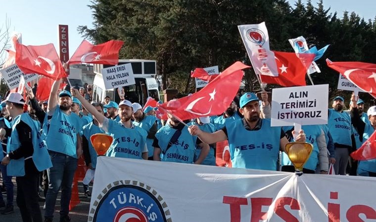 İstanbul'da AYEDAŞ işçileri iş bıraktı