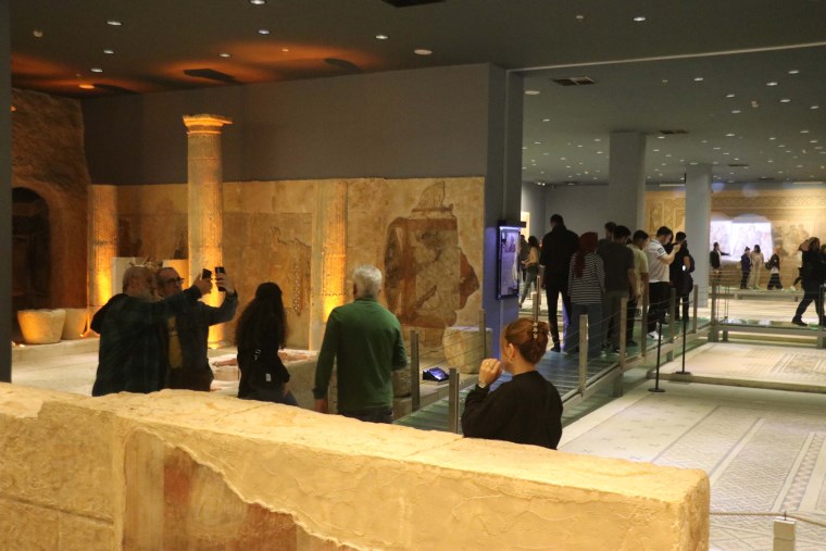 Zeugma Mozaik Müzesi’nde ziyaretçi rekoru