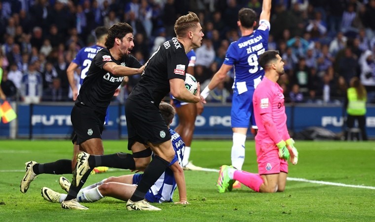 Sporting’den derbide inanılmaz dönüş