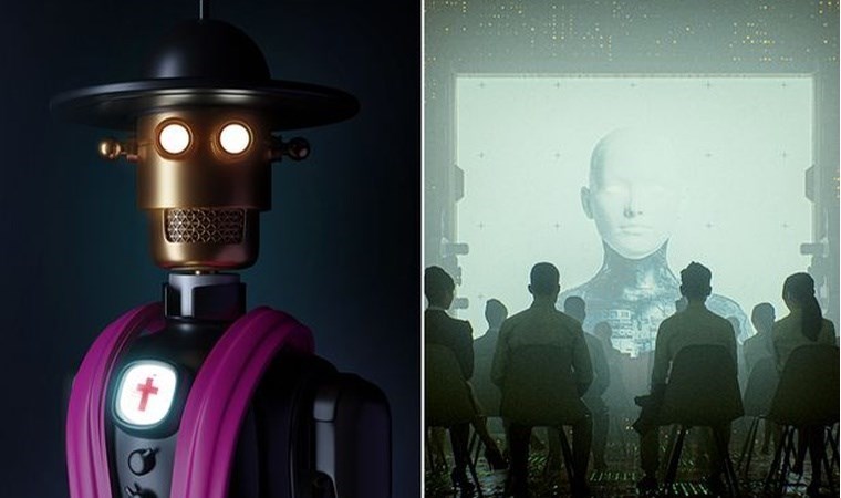 Yapay zekalı robot rahip kiliseden aforoz edildi!