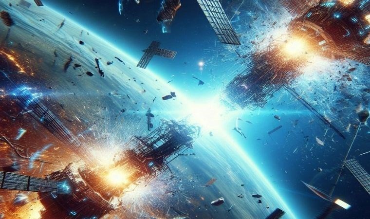 Bir uzay felaketi yaşanmasına 10 metre kalmış