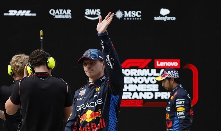 Çin’de pole pozisyonu Max Verstappen’in!