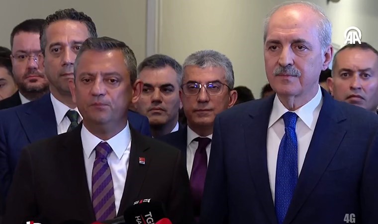Özgür Özel ve Numan Kurtulmuş bir araya geldi: Anayasa için Meclis’te ilk temas