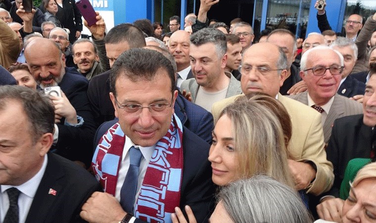 Ekrem İmamoğlu’na memleketi Trabzon’da büyük ilgi