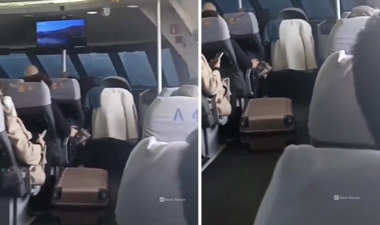 Marmara’da fırtına… Deniz otobüsünde korkutan anlar: ‘Durdurun şunu!’