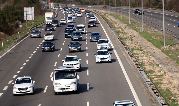 İstanbul’da bayram arifesinde trafik durumu…