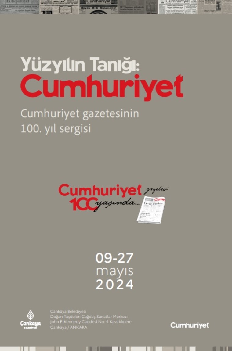 Cumhuriyet gazetesinin 100. yılı kutlanıyor... '100 Yılın Tanığı Cumhuriyet' sergisi 9 Mayıs'ta izleyiciye açılıyor