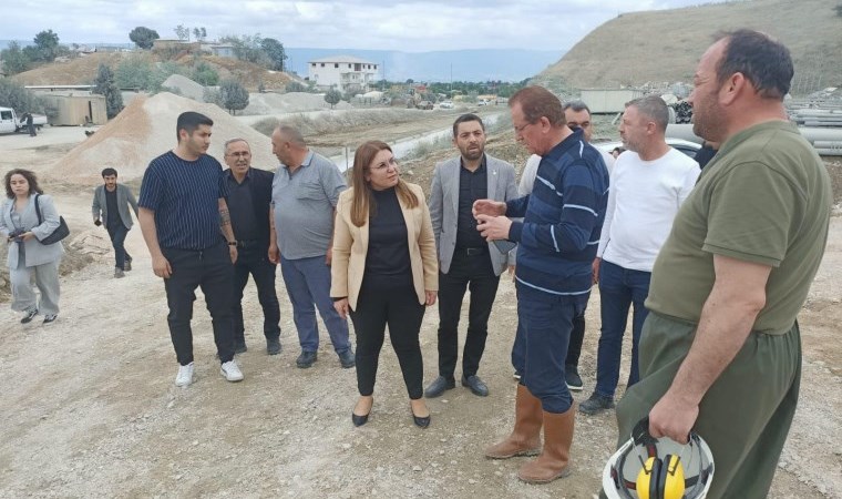 CHP’li Karaca Sarayköy jeotermal sondaj sahasında