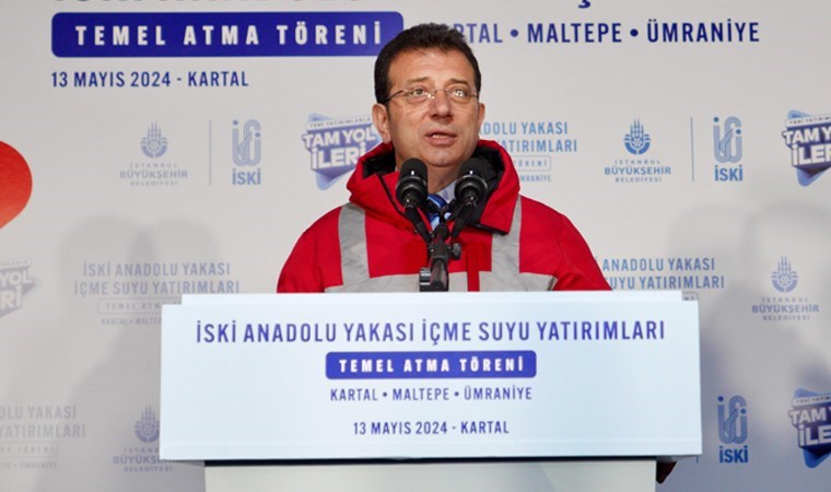 İmamoğlu açıkladı: İSKİ’den Anadolu Yakası’na 600 milyon liralık içme suyu yatırımı