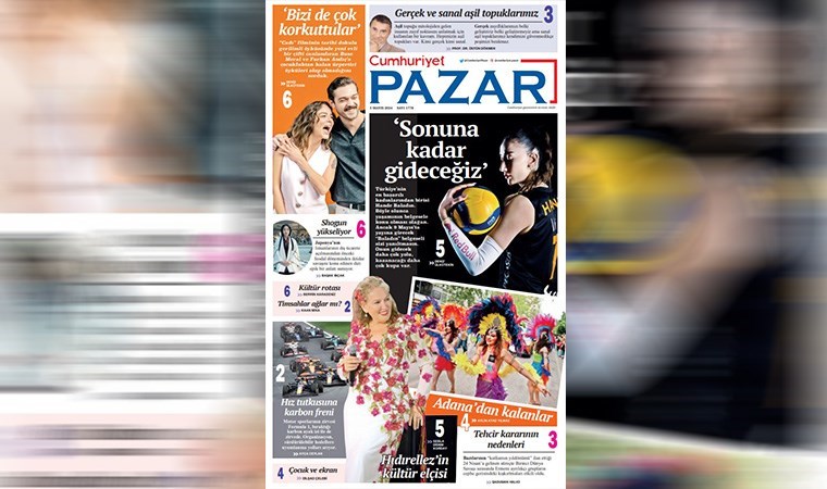 Cumhuriyet Pazar bu hafta da dopdolu!