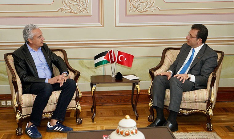 İmamoğlu Filistinli mevkidaşı ile görüştü: ‘İstanbul’un yanınızda olduğunu bilin’