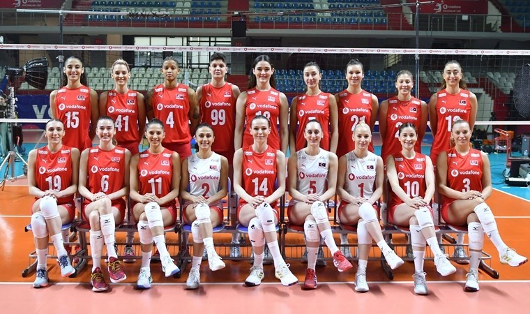 A Milli Kadın Voleybol Takımı’nın Milletler Ligi kadrosu açıklandı