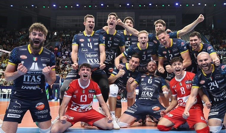 CEV Şampiyonlar Ligi’nde şampiyon Trentino Itas