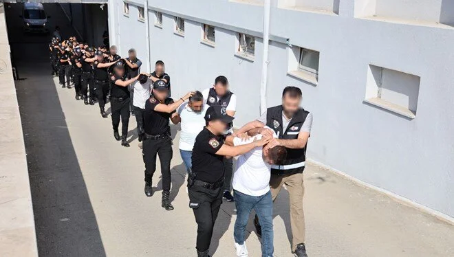 “Altınyüzük” Çetesine Operasyon: 28 Kişi Tutuklandı