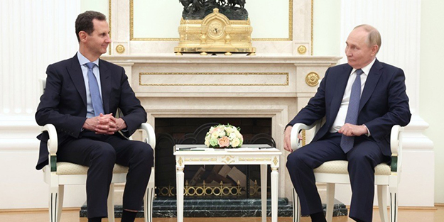 Putin ve Esad Moskova’da Görüşme Gerçekleştirdi