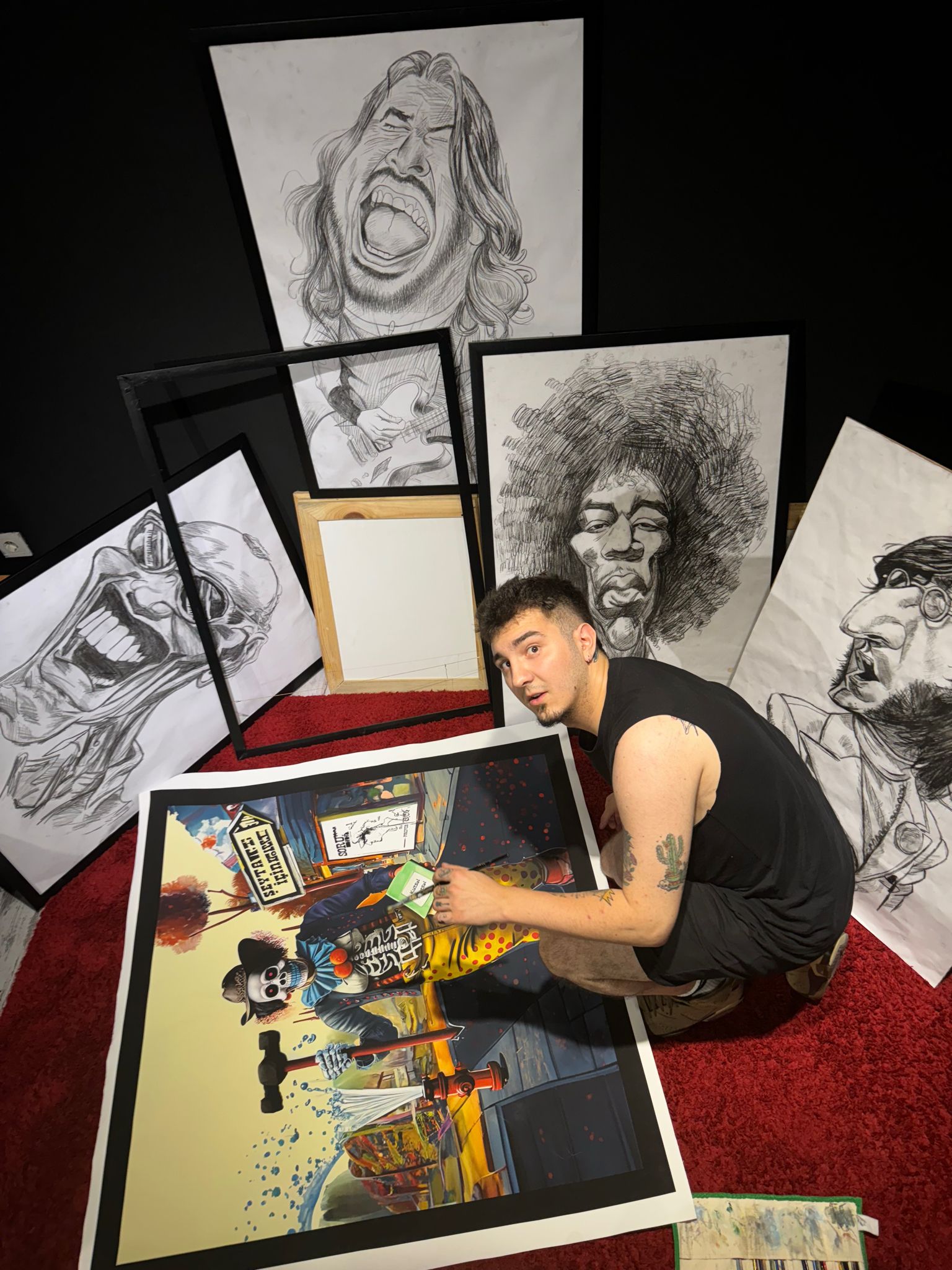 Genç Türk Ressam Louvre’da Yerini Alıyor