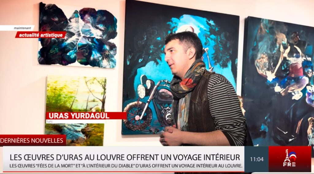 Genç Türk Ressam Louvre’da Yerini Alıyor