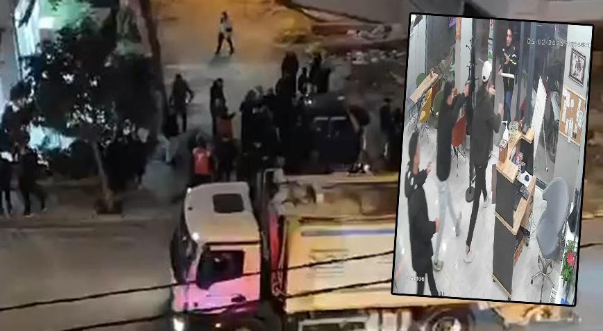 İş yerini silahla bastılar