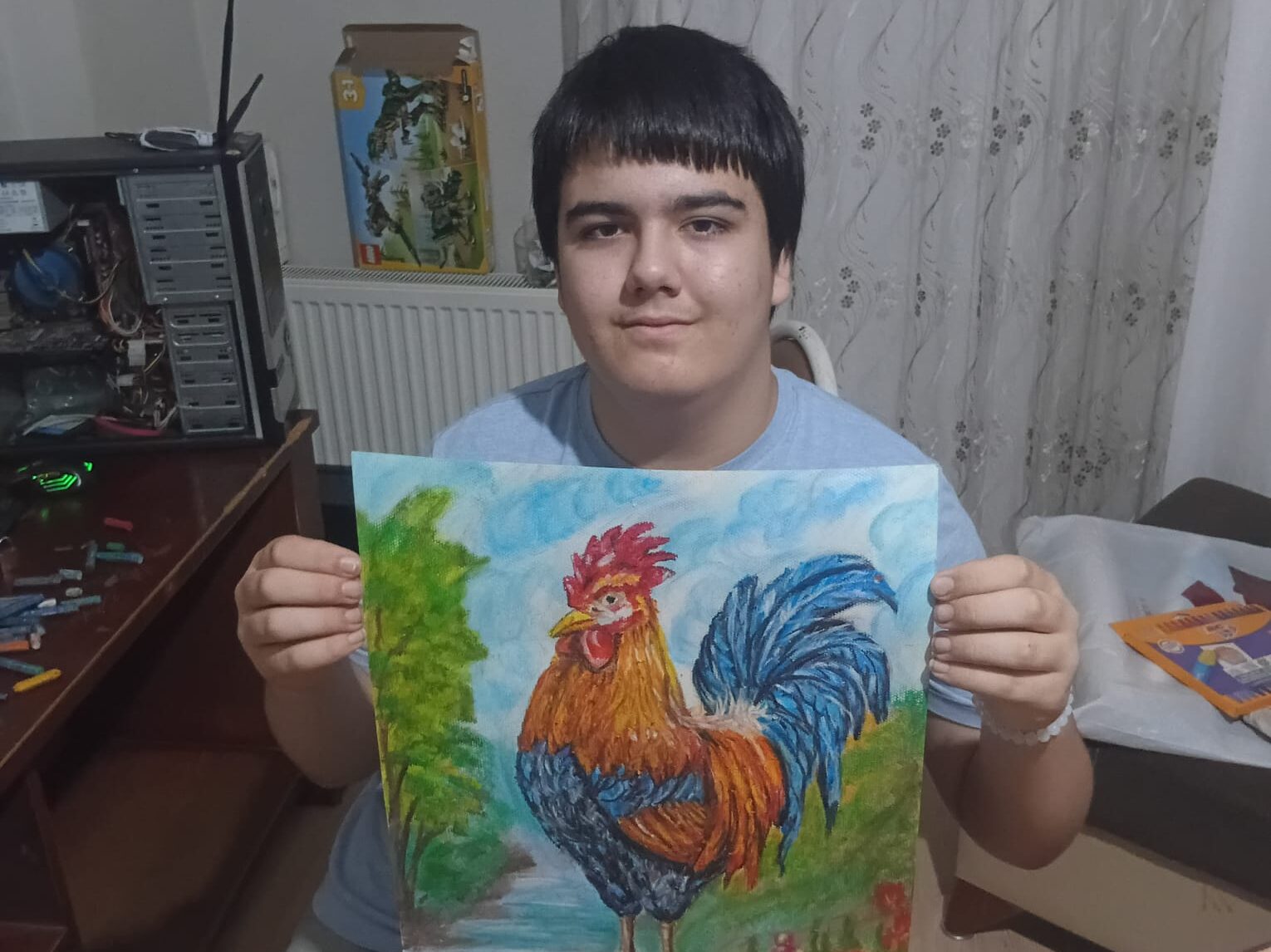Doğa ve Varlıklarla Bağ Kuran Ressam Ali Doğan
