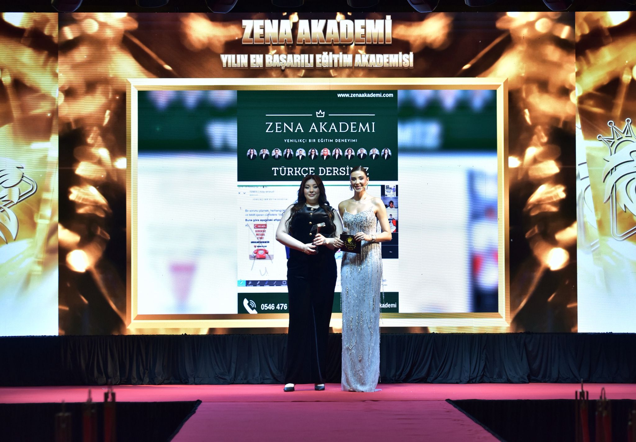 ZENA AKADEMİ, ULUSLARARASI ÖDÜLLE EĞİTİMDE GURUR YAŞADI
