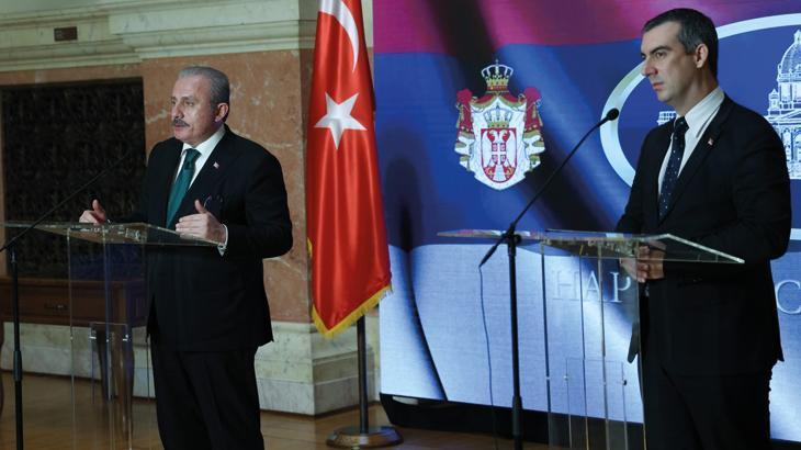 Şentop’tan Sırbistan’a İş Birliği ve Balkanlar Mesajı