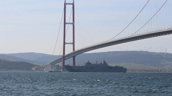 Çanakkale Boğazı’nda Konteyner Gemisi Arızalandı