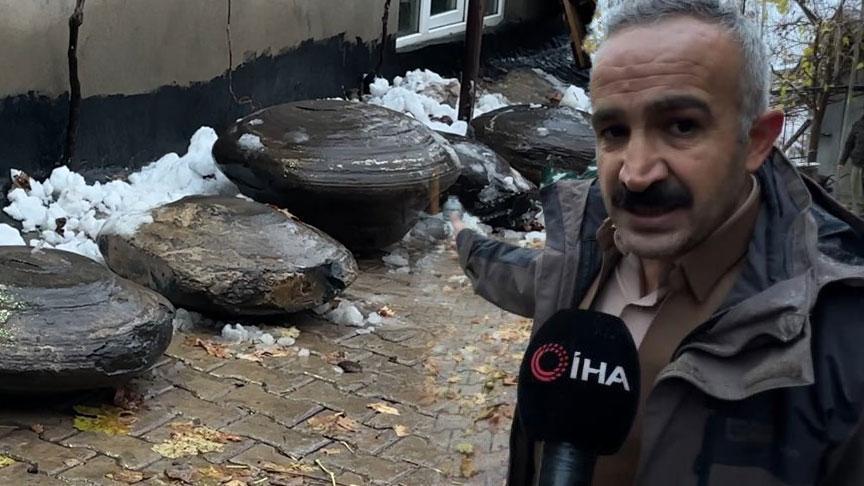 Şemdinli’de Bulunan Gizemli Taşlar Yetkililerin Dikkatine Sunuldu