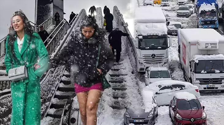 İSTANBUL’DA KESKİN SOĞUMA BEKLENİYOR