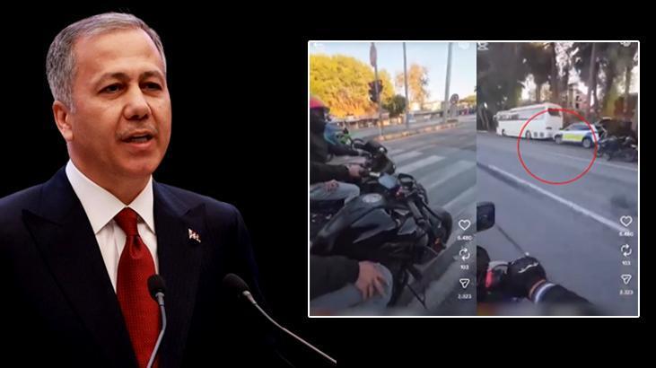 ALANYA’DA TEHLİKELİ ŞOV: 2 MOTOSİKLET SÜRÜCÜSÜ TUTUKLANDI