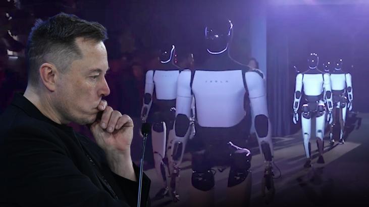 Yapay Zeka Alarmı! Elon Musk İnsanlardan Fazla Robot Olacağını Söyledi