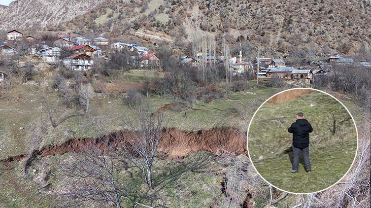 Koyulhisar Kayaören Köyü’nde Heyelan Riski: AFAD İncelemelerde Bulundu