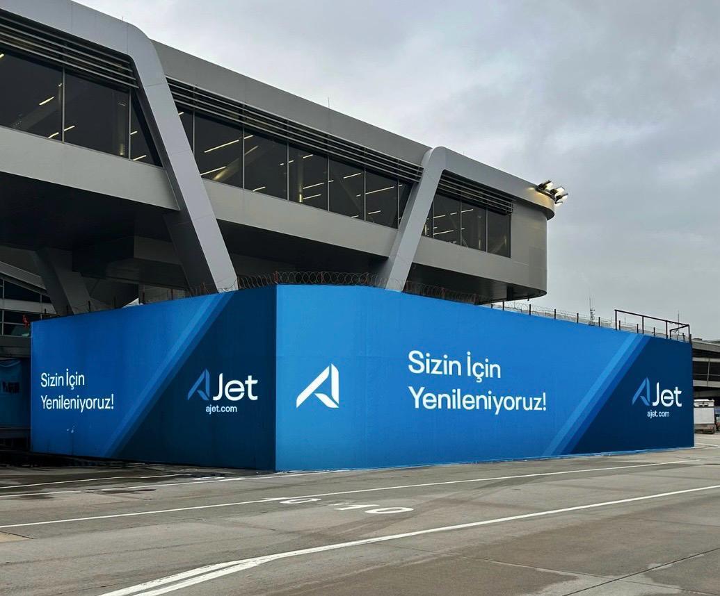 AJet, CIP Salonunu Yeniliyor: İç ve Dış Hat Misafirlerine Özel Konsept