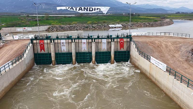 Hatay’da Reyhanlı Barajı Projesinde Önemli Adım: Karasu Regülatörü ve Derivasyon Kanalı Hizmete Alındı