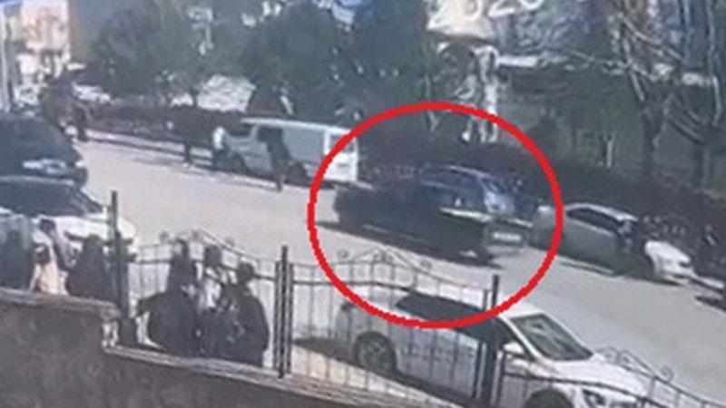 Ehliyetsiz Sürücü Drift Yaparken Yayaya Çarptı