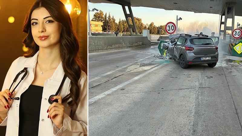 Otoyolda Korkunç Kaza: Araç Alev Aldı, Genç Doktor Hayatını Kaybetti