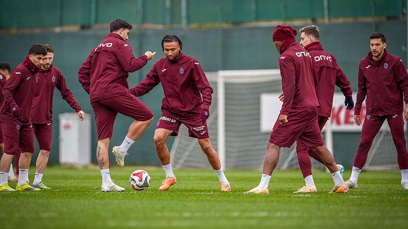 Trabzonspor, Göztepe maçı hazırlıklarına başladı