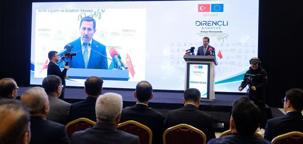 KONYA HAVZASINDA OBRUK VE KURAKLIK ALARMI: ‘DİRENÇLİ KARATAY’ PROJESİ TANITILDI!