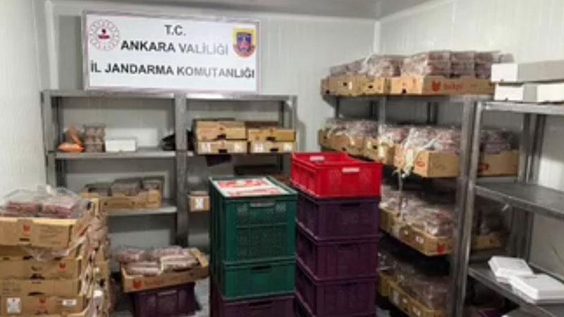 Ankara’da 40 Tonluk Et Operasyonu: 50 Milyon Liralık Vurgun Jandarmadan Döndü