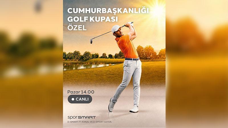 GOLFTE BÜYÜK HEYECAN: 390 SPORCUNUN MÜCADELESİ CANLI YAYINLA D-SMART’TA
