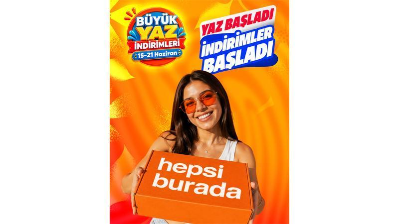 Hepsiburada’dan Yaz İndirimi: Tatilden Teknolojiye Geniş Kapsamlı Kampanya